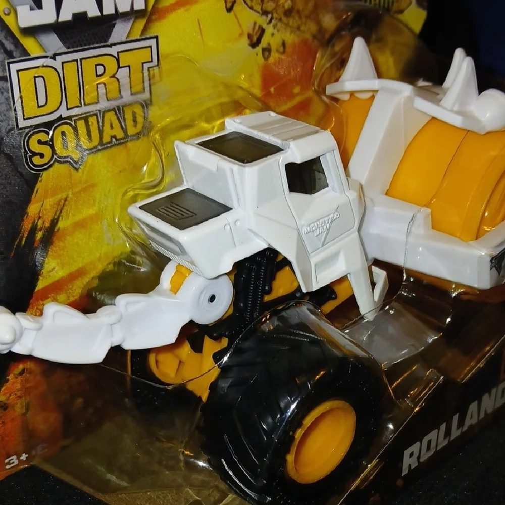 Monster Jam Rolland Construction Vehicle Toy
